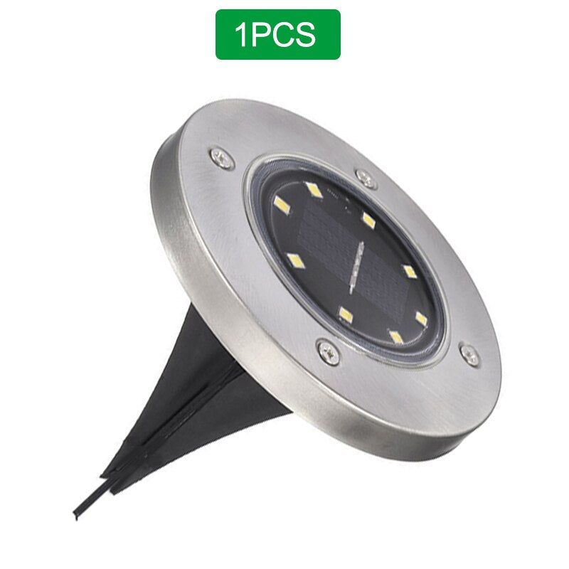 SOLAR POWERED GROUND LIGHTS - luvinly