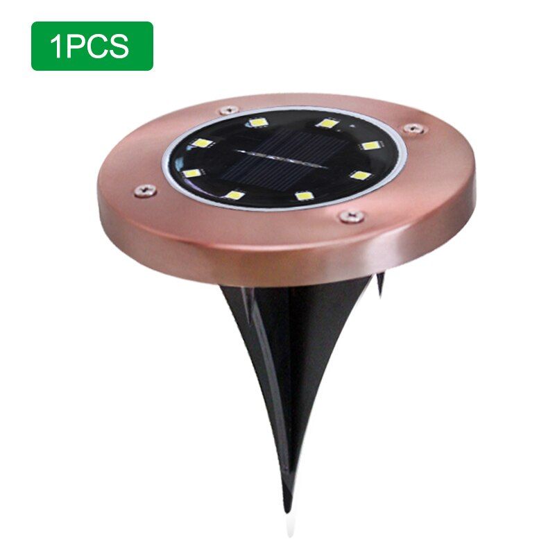 SOLAR POWERED GROUND LIGHTS - luvinly