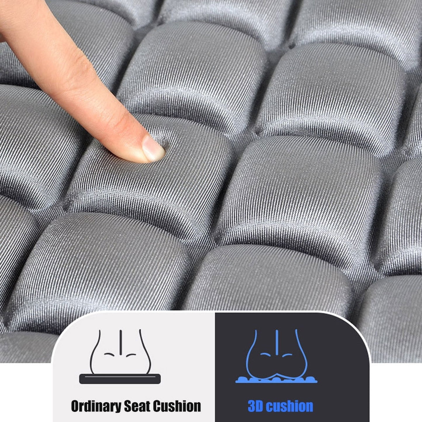 SeatPuff - 3D Nonslip Pressure Relief Air Cushion - luvinly