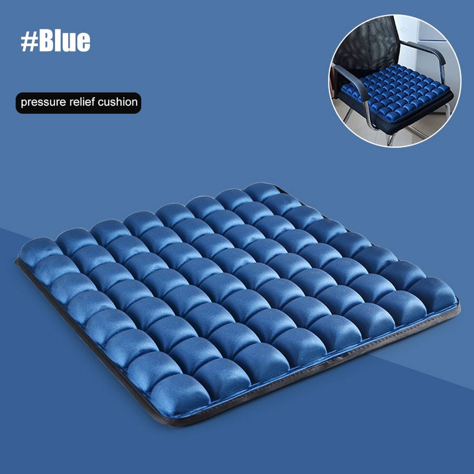 SeatPuff™️ - 3D Nonslip Pressure Relief Air Cushion - luvinly