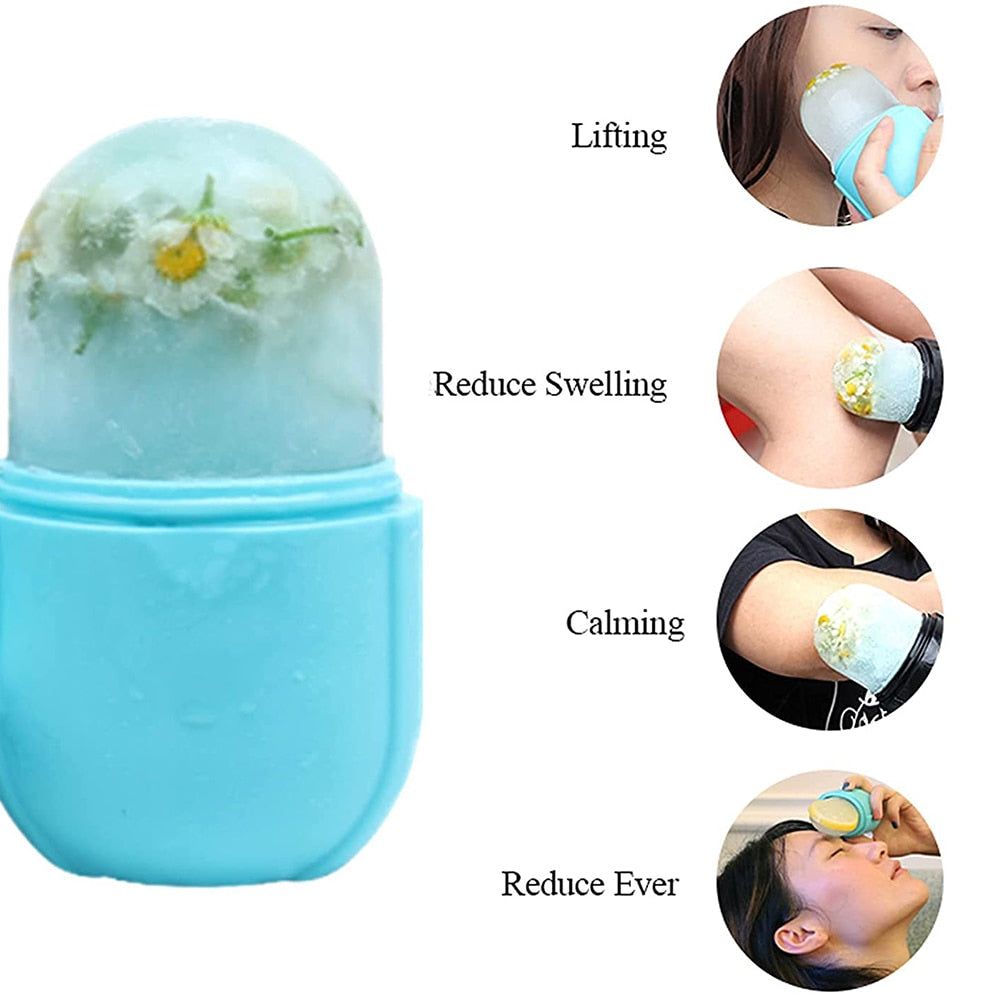 SkinFrost - Silicone Ice Mold Face Massage - luvinly