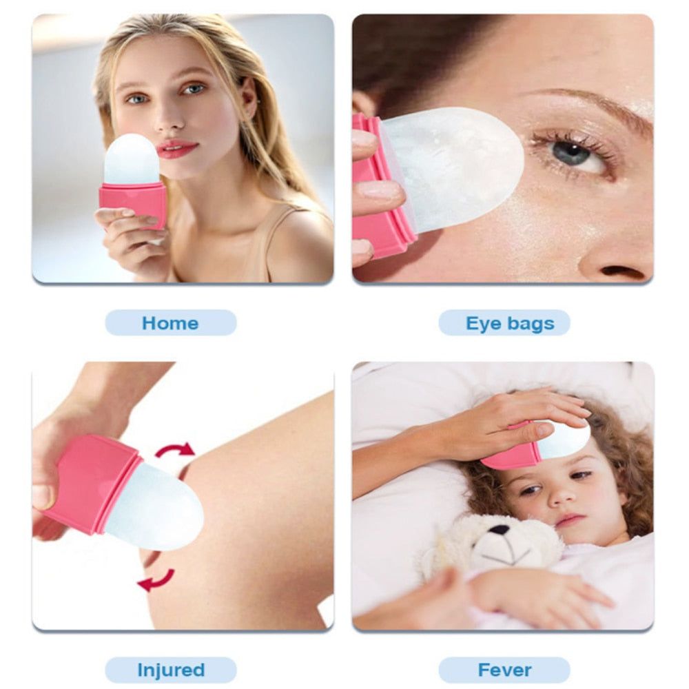 SkinFrost - Silicone Ice Mold Face Massage - luvinly