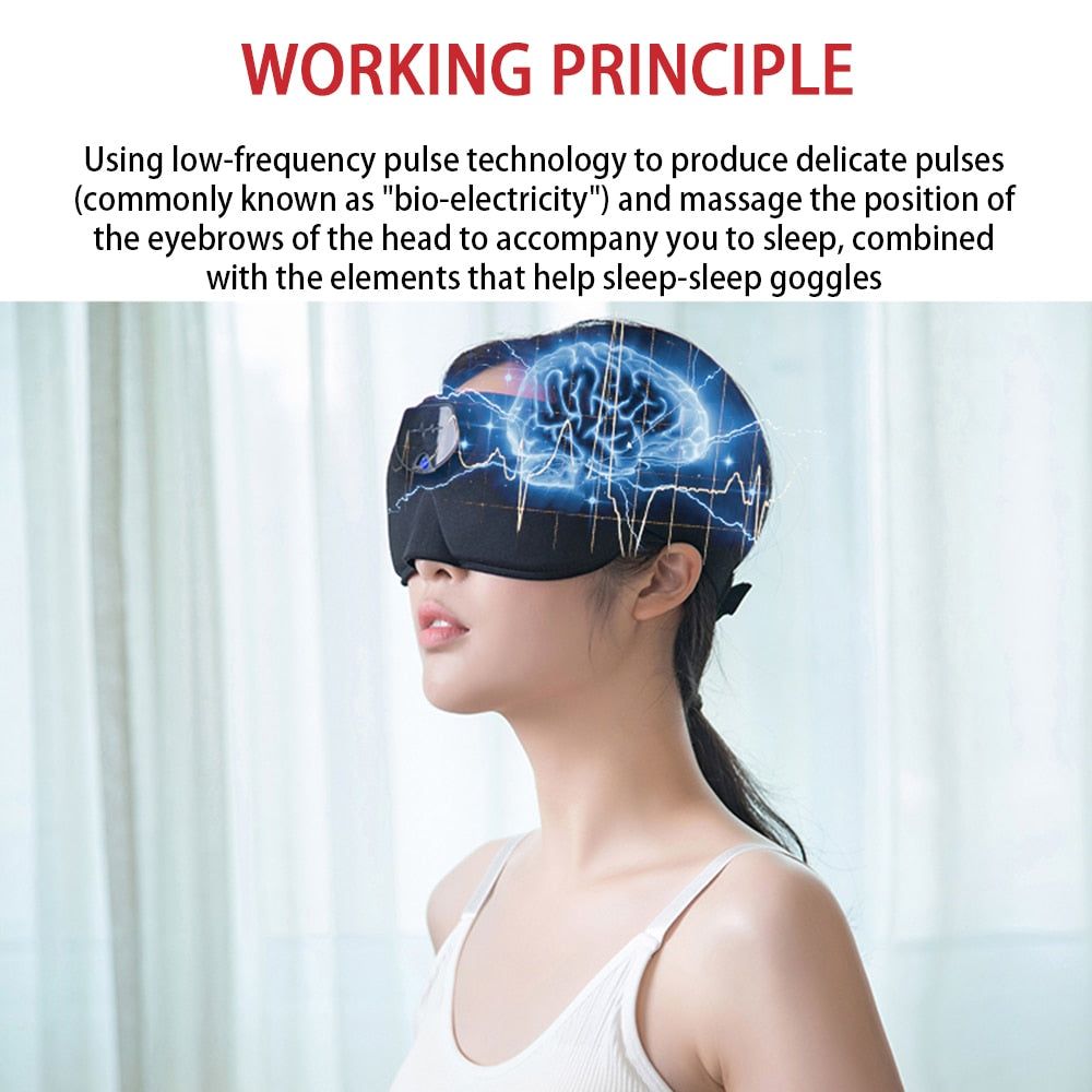 SnoozeBand - Insomnia Head Massager Sleep Therapy Mask - luvinly