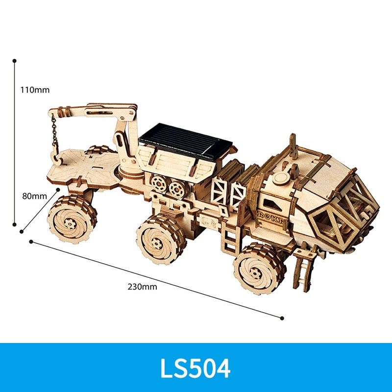 Solar Energy Robotime Vehicle - luvinly