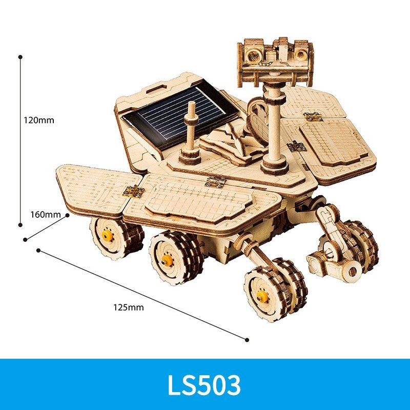 Solar Energy Robotime Vehicle - luvinly