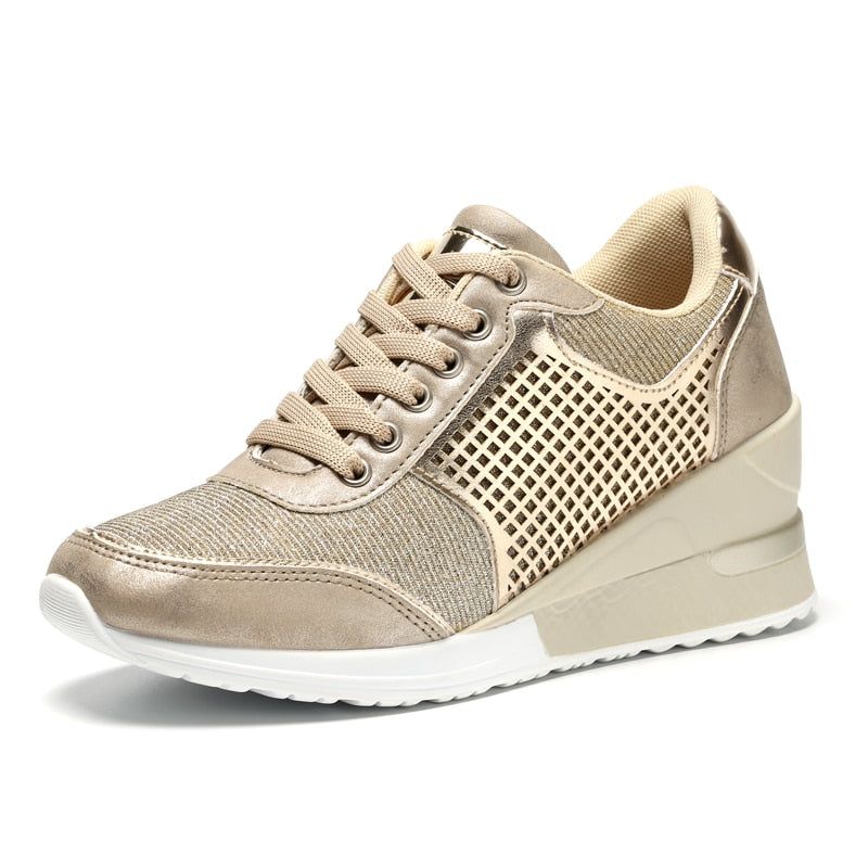 SoleBoost - Between My Fantasies Comfortable Platform Sneakers - luvinly