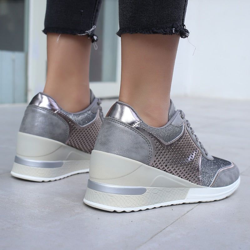 SoleBoost - Between My Fantasies Comfortable Platform Sneakers - luvinly