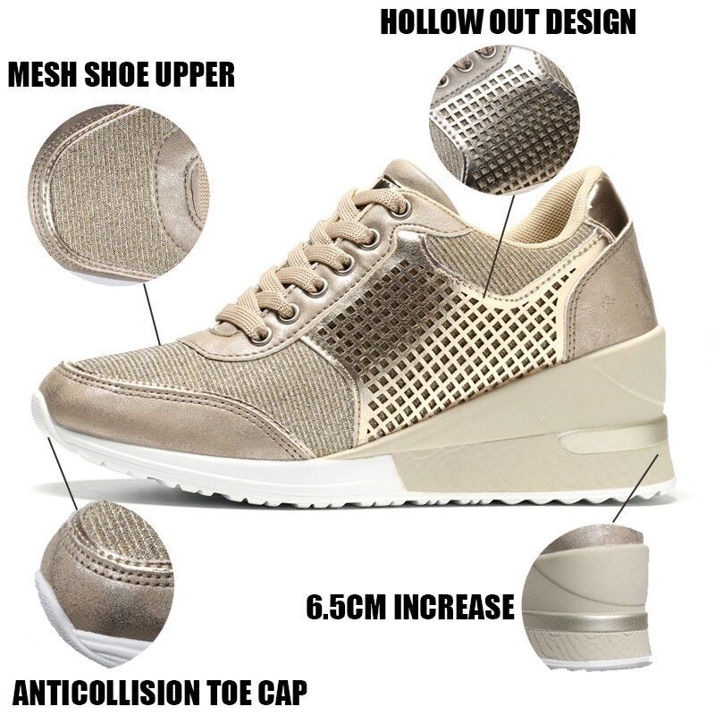 SoleBoost - Between My Fantasies Comfortable Platform Sneakers - luvinly