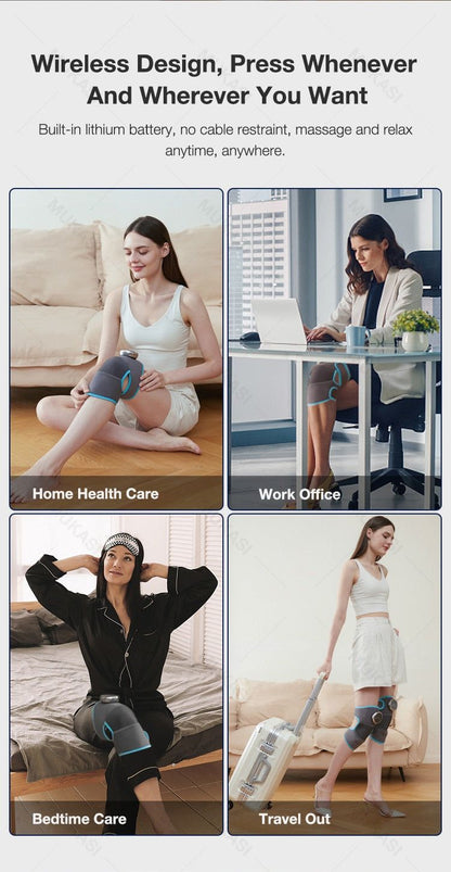 SootheBrace - 3-In-1 Cordless Massager Brace - luvinly