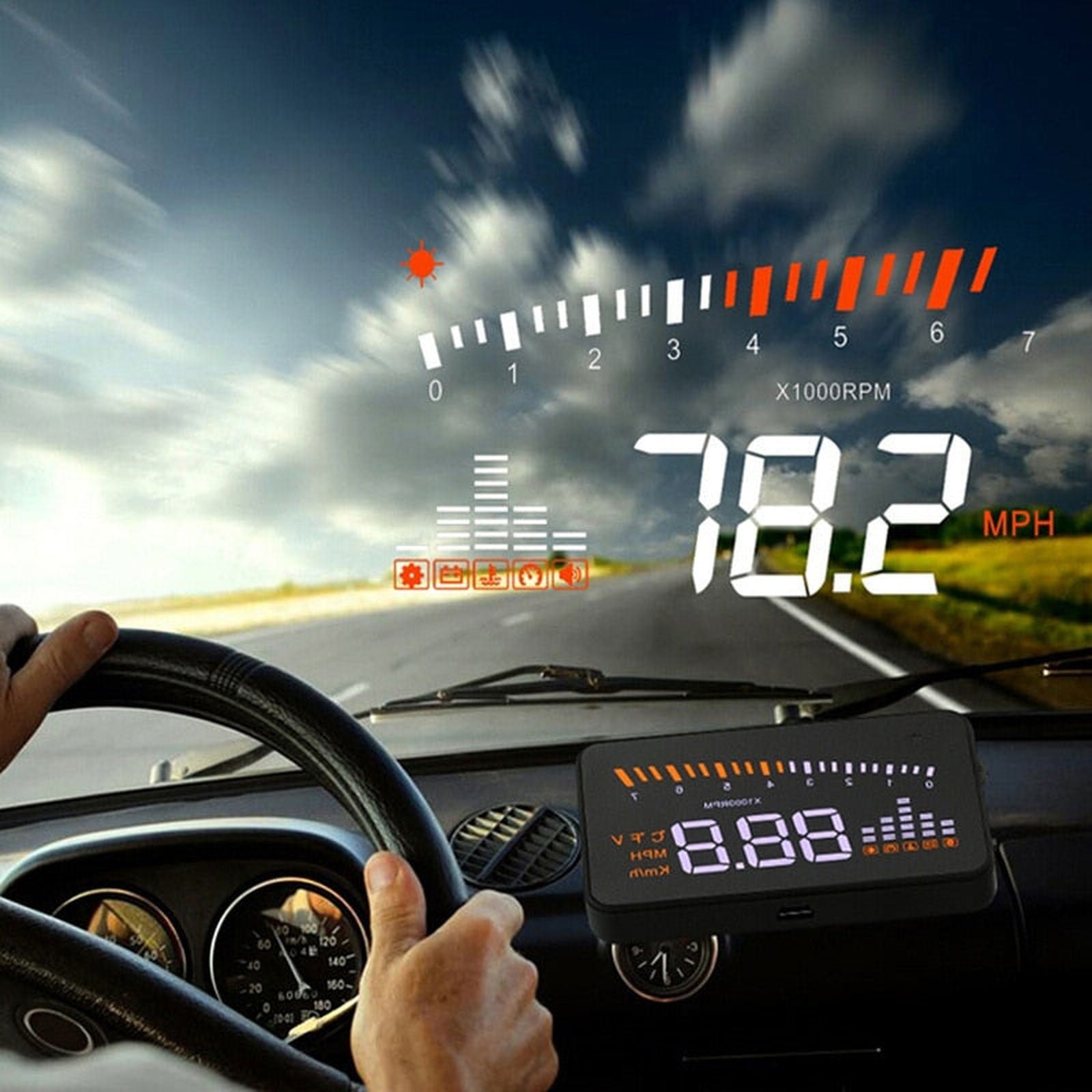 SpeedCast - Car Heads Up Display - luvinly