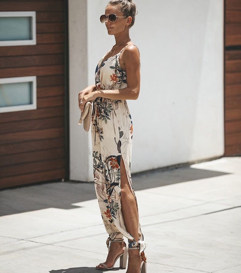 Spring V-Neck Body Suit - luvinly