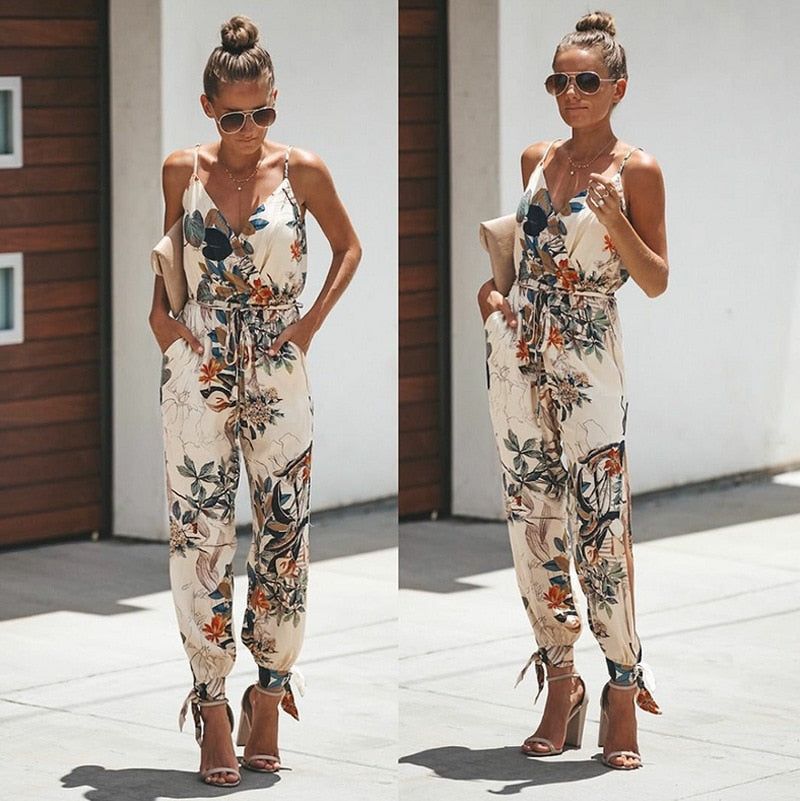 Spring V-Neck Body Suit - luvinly