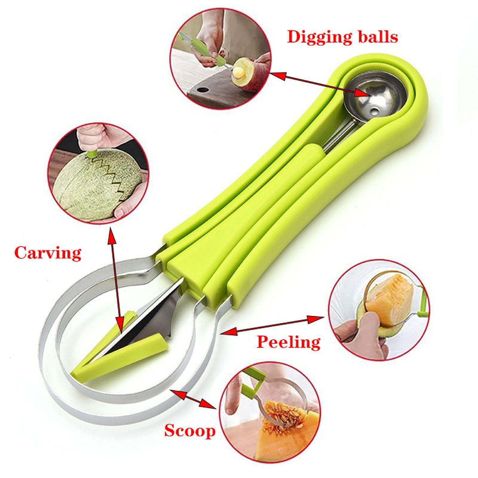Stainless Steel Fruit Tool Set - luvinly