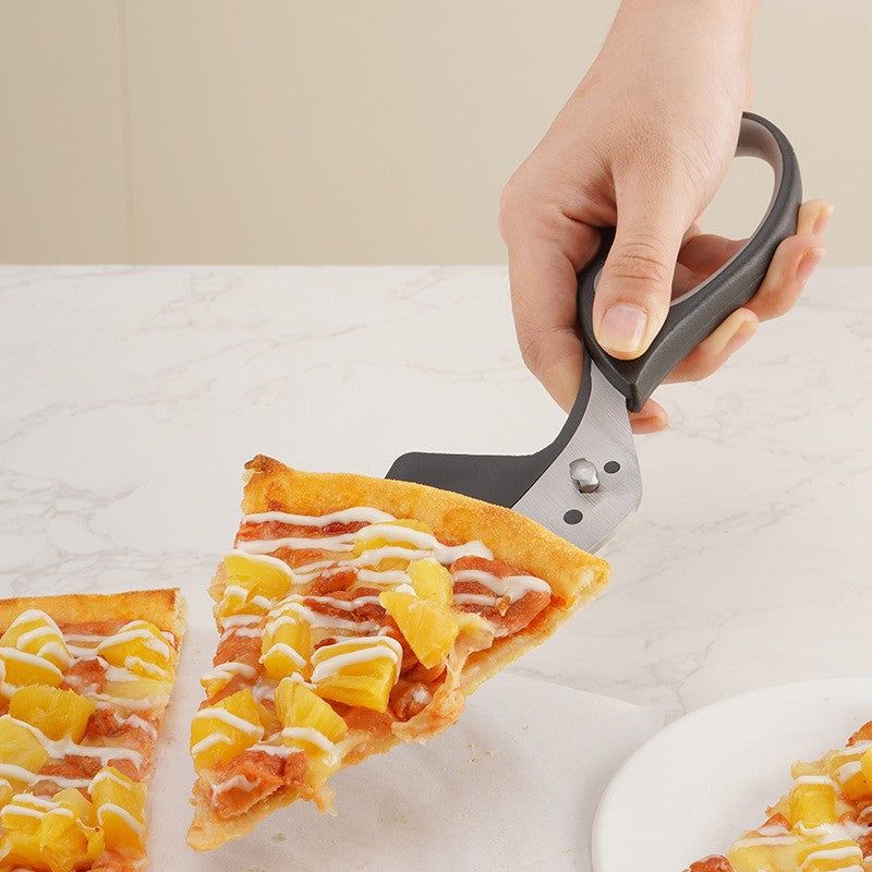 Stainless Steel Pizza Scissors Baking Tool Removable PIZZA Scissors Pizza Cutter - luvinly