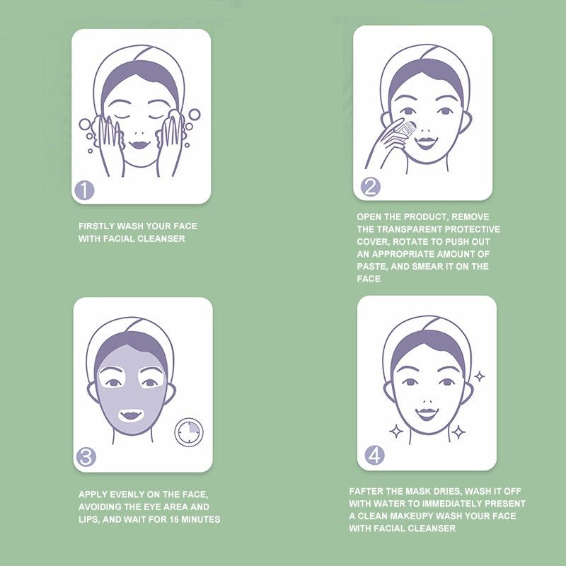 SwipeCleanse - Green Tea Deep Cleanse Mask - luvinly