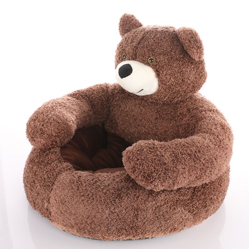 TEDDYLOUNGE - SUPER SOFT WARM CUTE BEAR HUG PET BED - luvinly