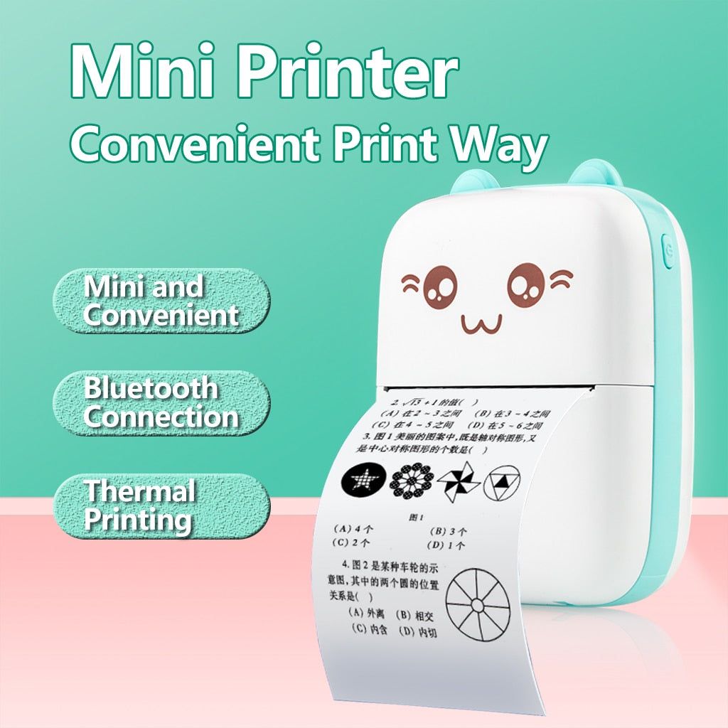 ThermPrint™️-Mini Pocket Thermal Printer - luvinly