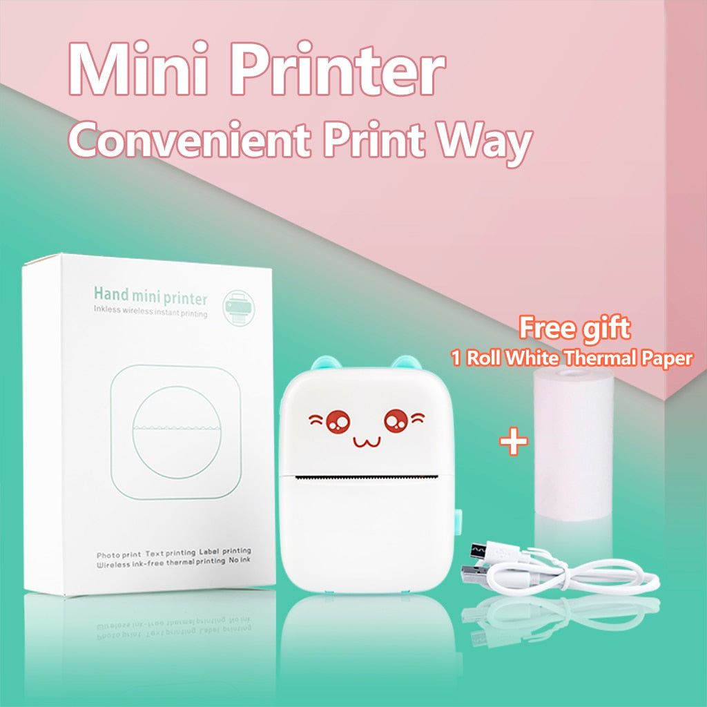 ThermPrint™️-Mini Pocket Thermal Printer - luvinly