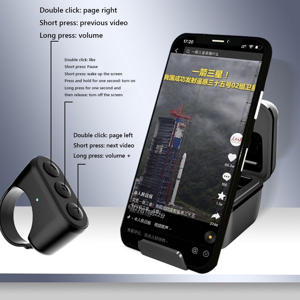 TokSwitch - TikTok Bluetooth Remote Control - luvinly