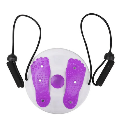 TwistEase - Massage Waist Twisting Board With Pull Rope - luvinly