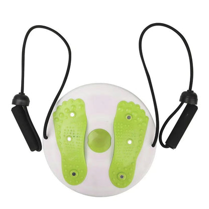 TwistEase - Massage Waist Twisting Board With Pull Rope - luvinly