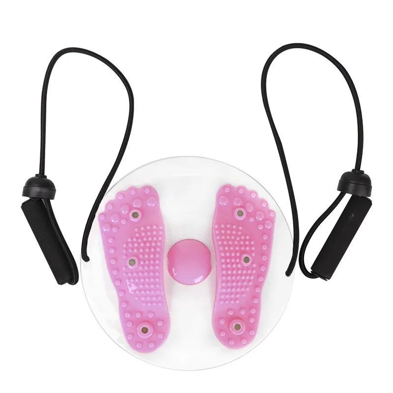 TwistEase - Massage Waist Twisting Board With Pull Rope - luvinly