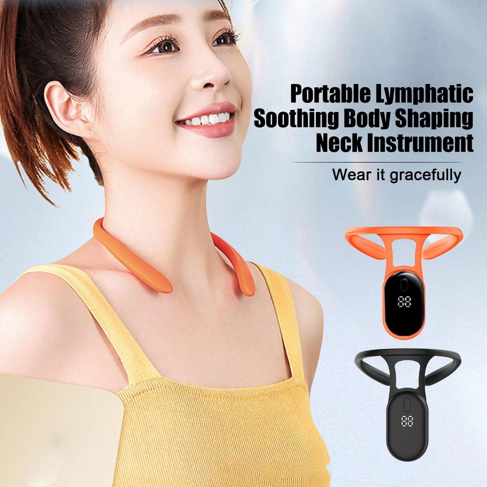Ultrasonic Lymphatic Soothing Neck Instrument - luvinly