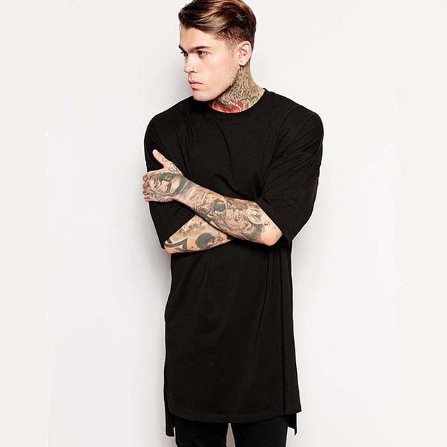 UrbanFlow Extended Length Tee - luvinly