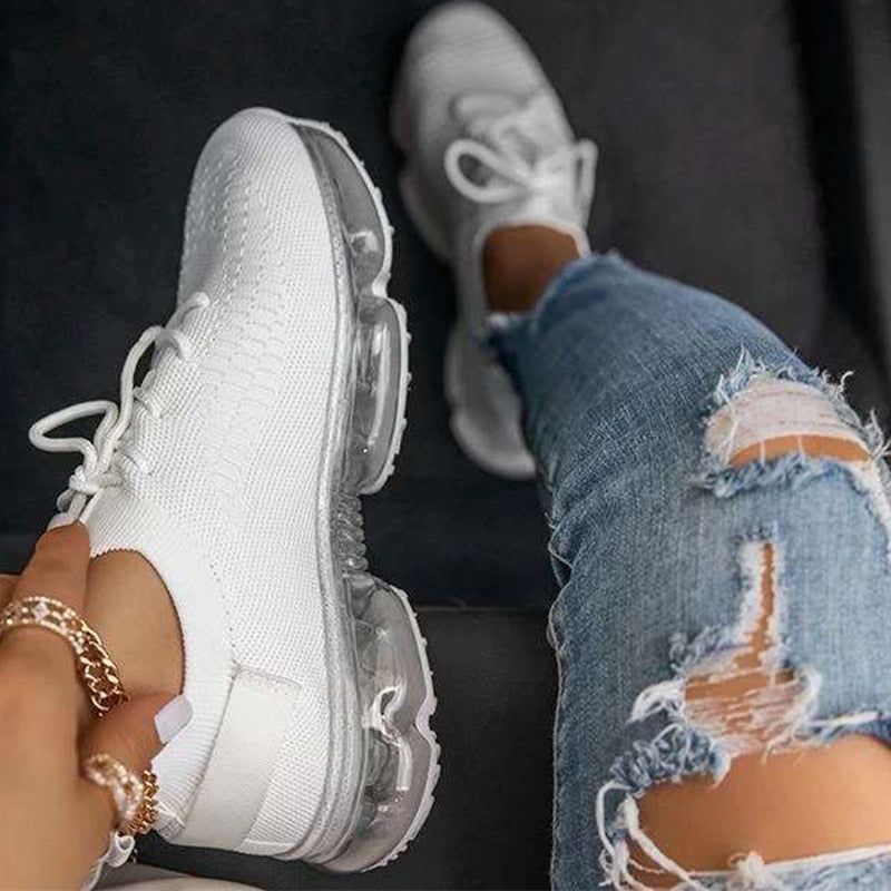 VulKaneez - Soft Cushioned Casual Sneakers - luvinly