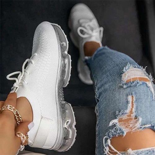 VulKaneez - Soft Cushioned Casual Sneakers - luvinly