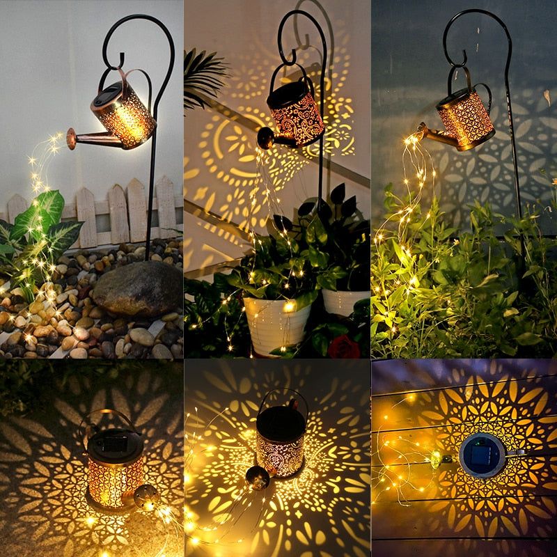 WATERING CAN SOLAR LAMP - luvinly