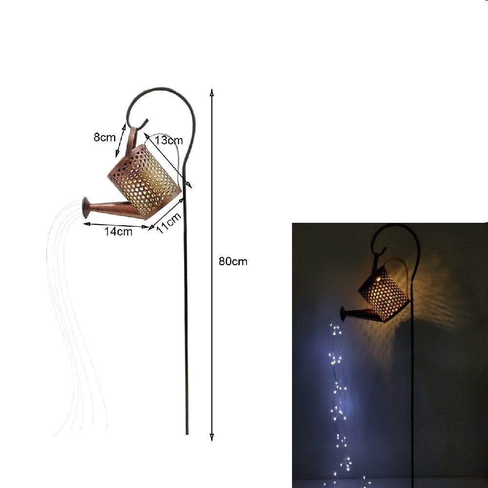 WATERING CAN SOLAR LAMP - luvinly