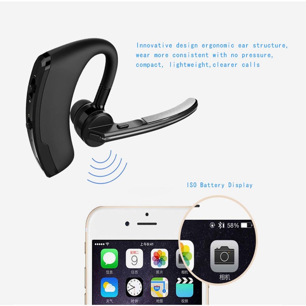 WIRELESS BUSINESS EARPHONE - luvinly