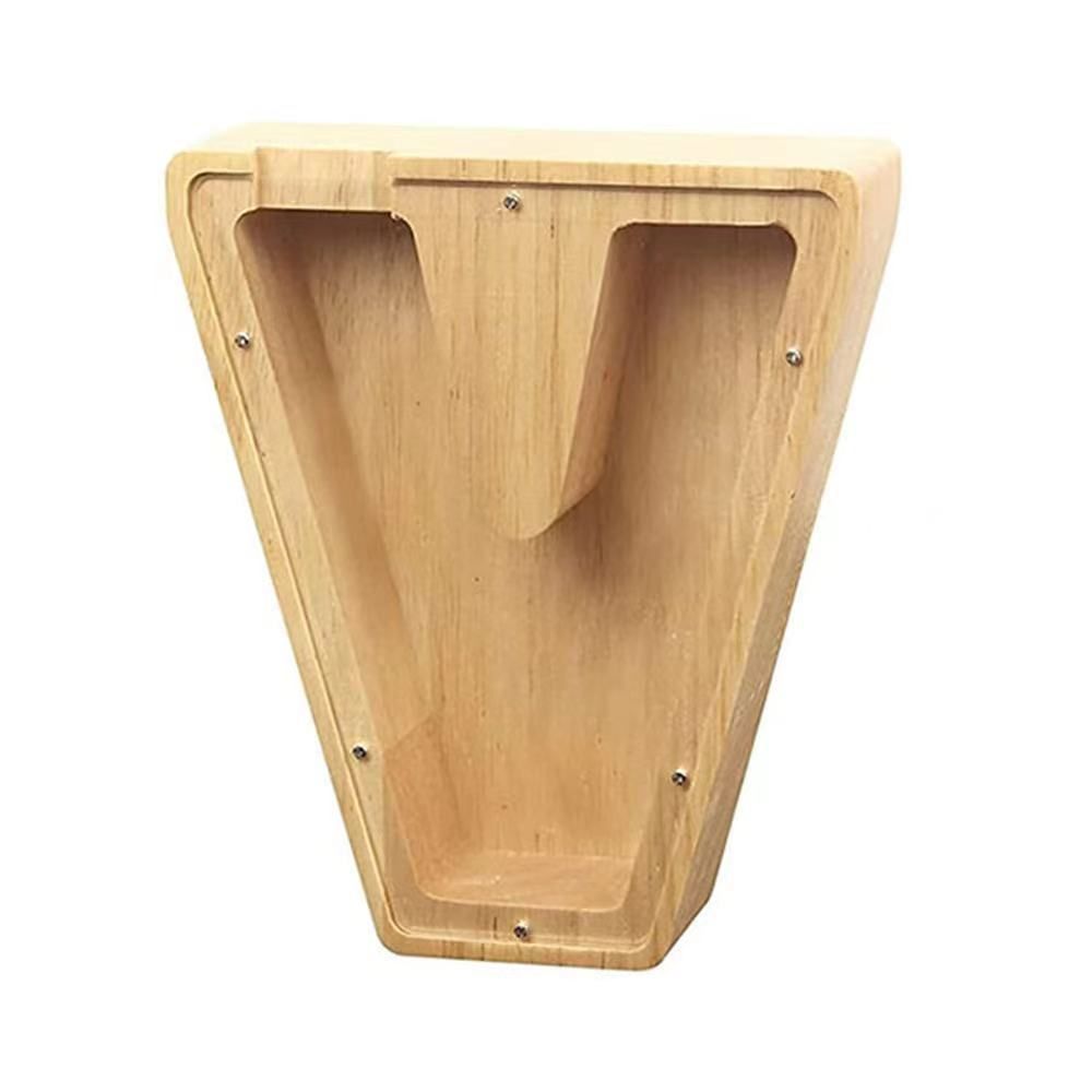 WOODEN ALPHABET PIGGY BANK - luvinly