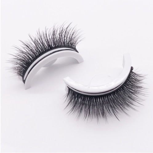 Waterproof – Reusable Self-Adhesive Eyelashes - luvinly