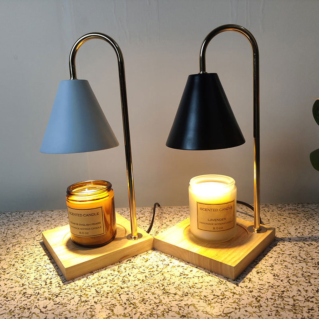 WaxMelt-Crystal Glass Candle Warmer Lamp - luvinly