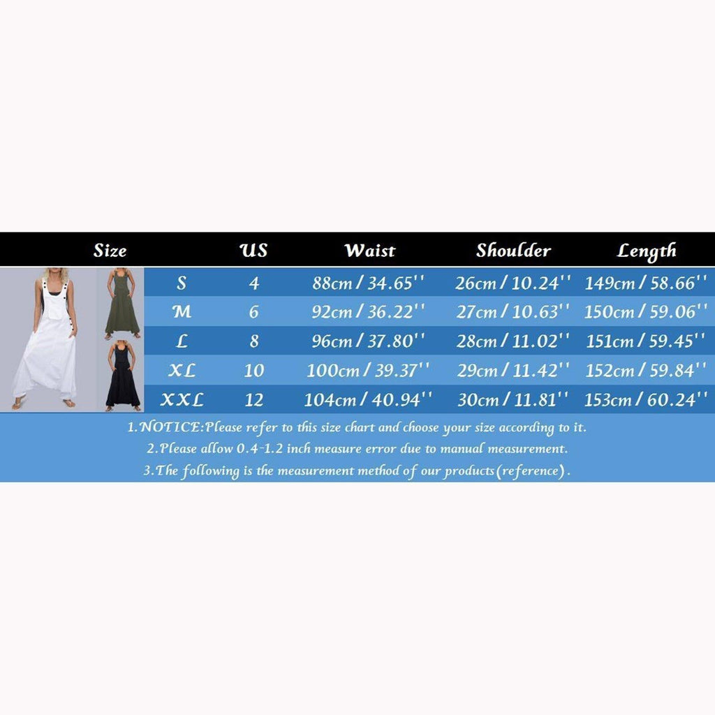 Wide Leg Harem Jumpsuits - luvinly