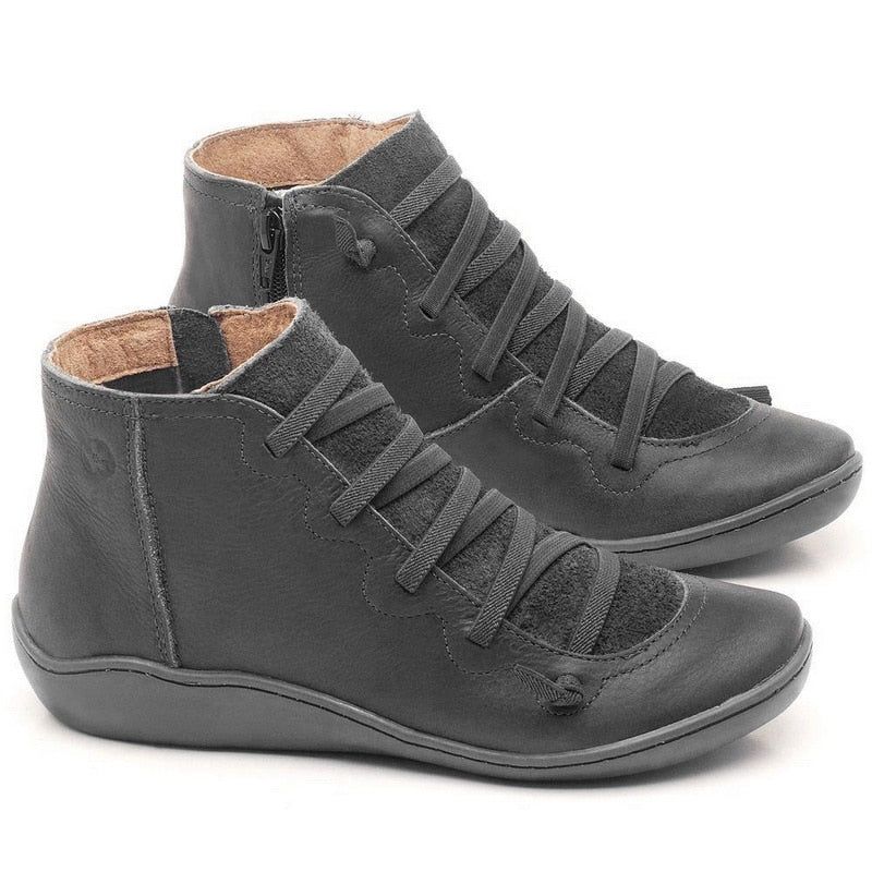 Womens Comfortable Arch-Support Boots - luvinly